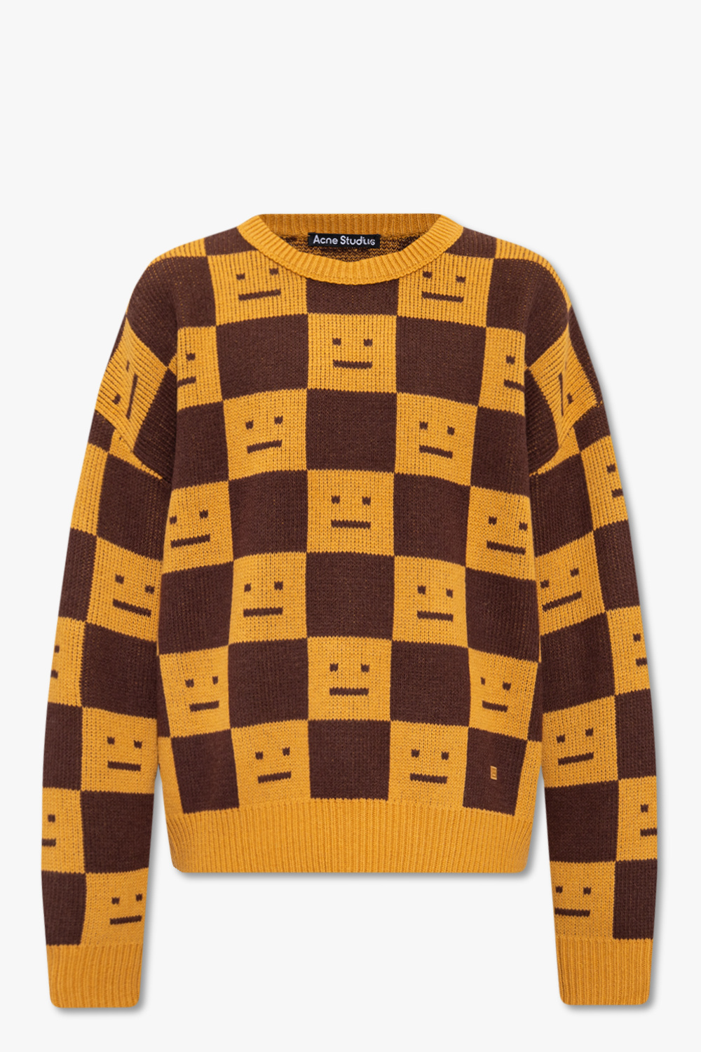 Acne Studios Face Wool Sweater top